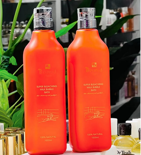 Gel Douche Super Bleaching Milk Bubble Bath Bismid